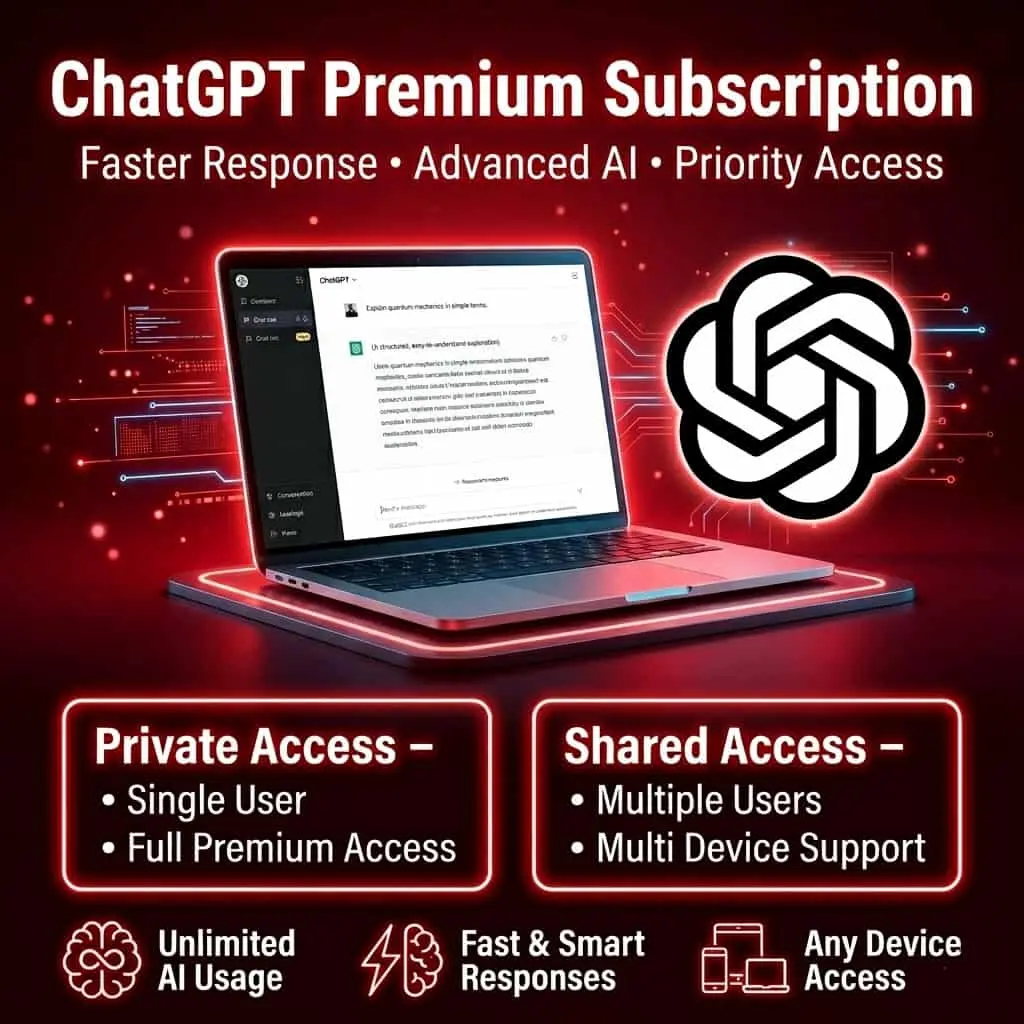 Chatgpt Plus Subscription 